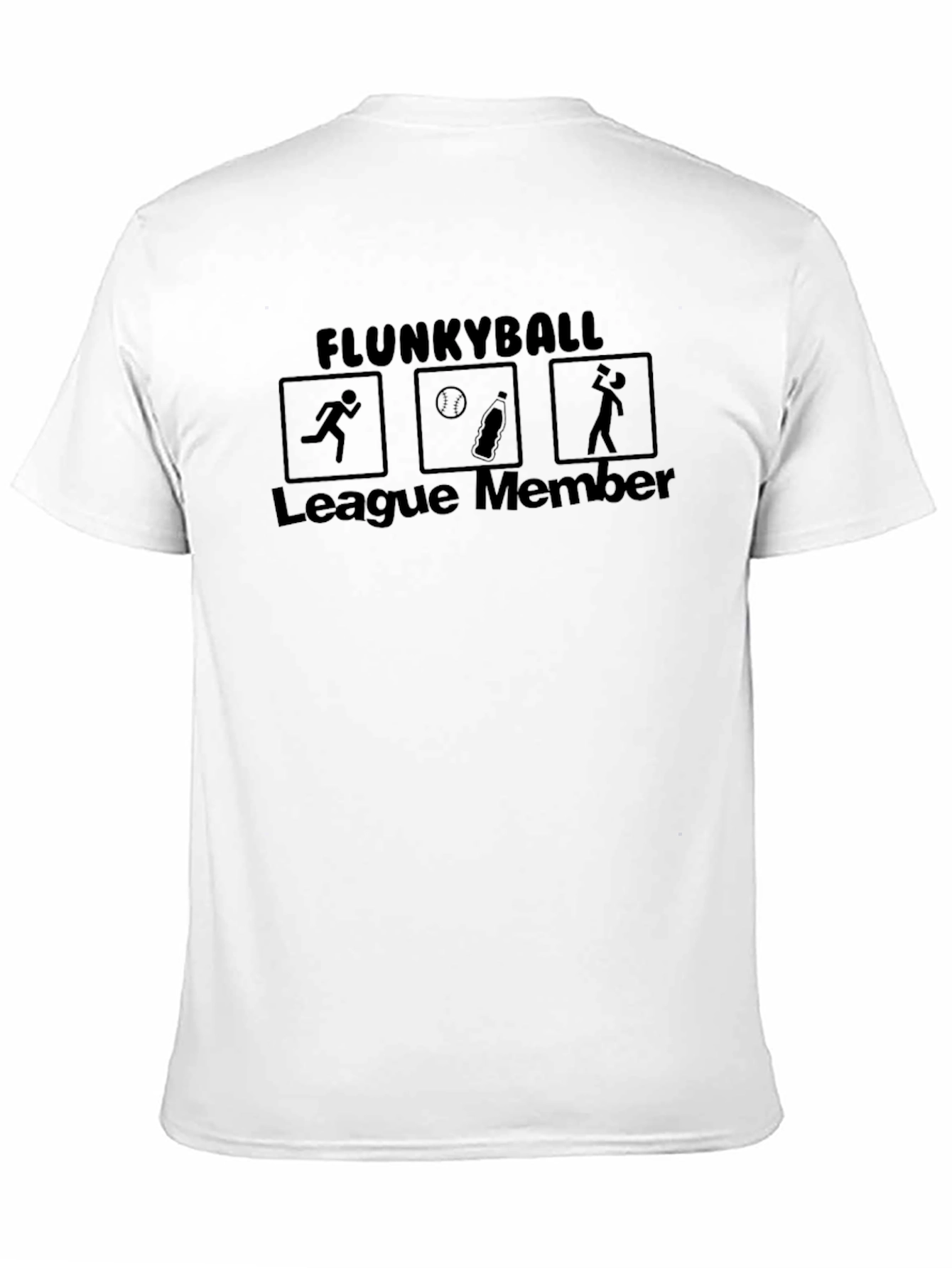 Flunkyball League Member Black T-Shirt