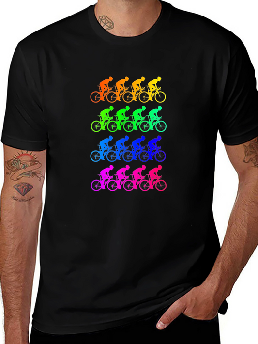 Rainbow Cycling T-Shirt
