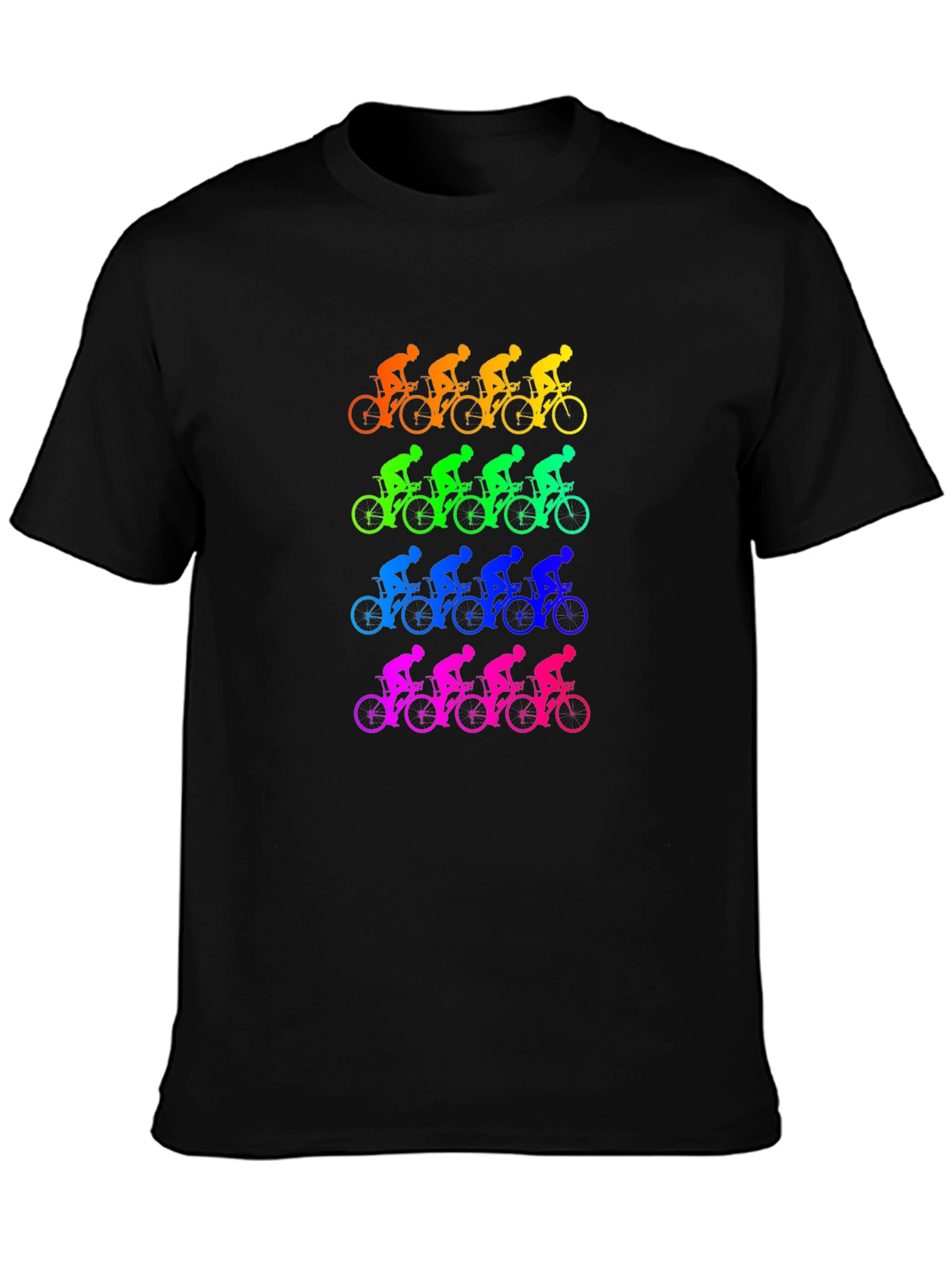 Rainbow Cycling T-Shirt