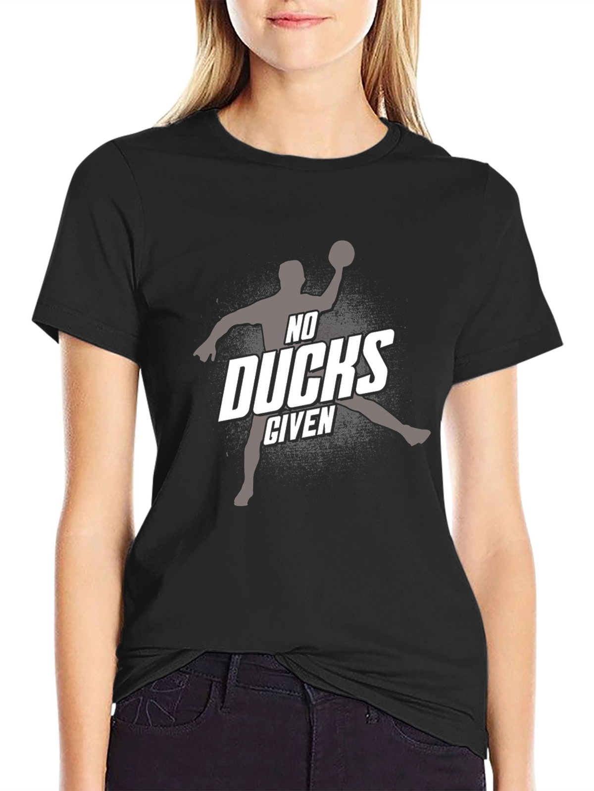 No Ducks Given Graphic T-Shirt - Black