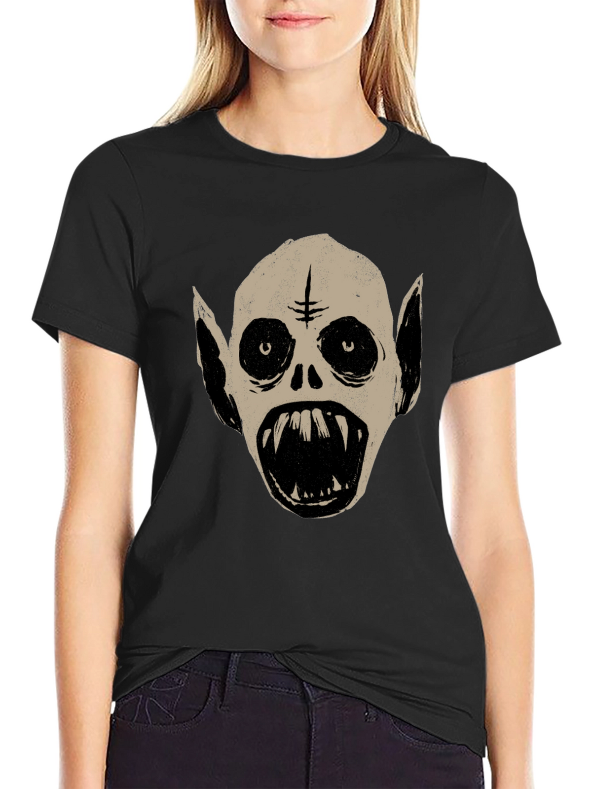 Monster Graphic Tee - Unique Halloween T-Shirt