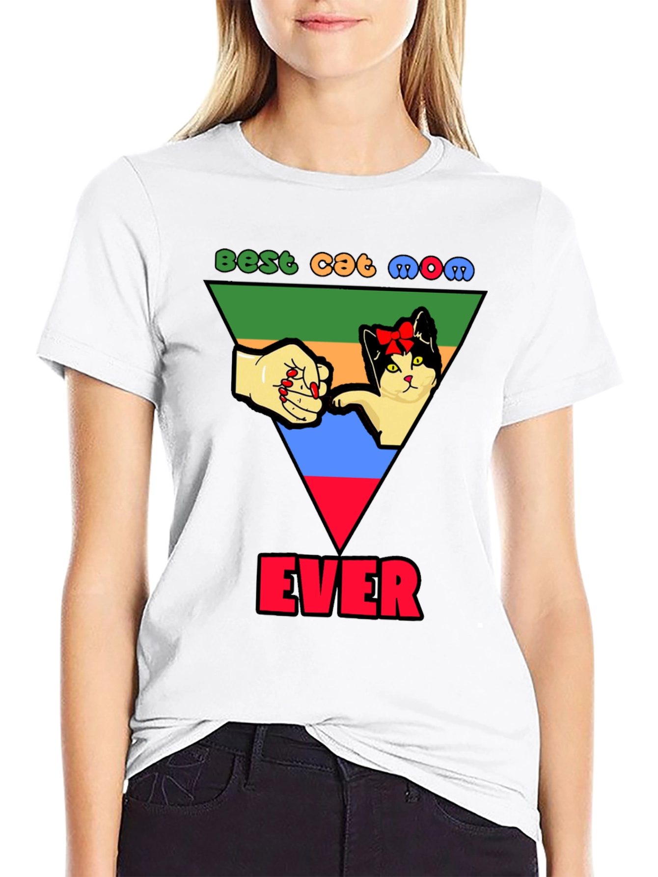Best Cat Mom Ever T-Shirt
