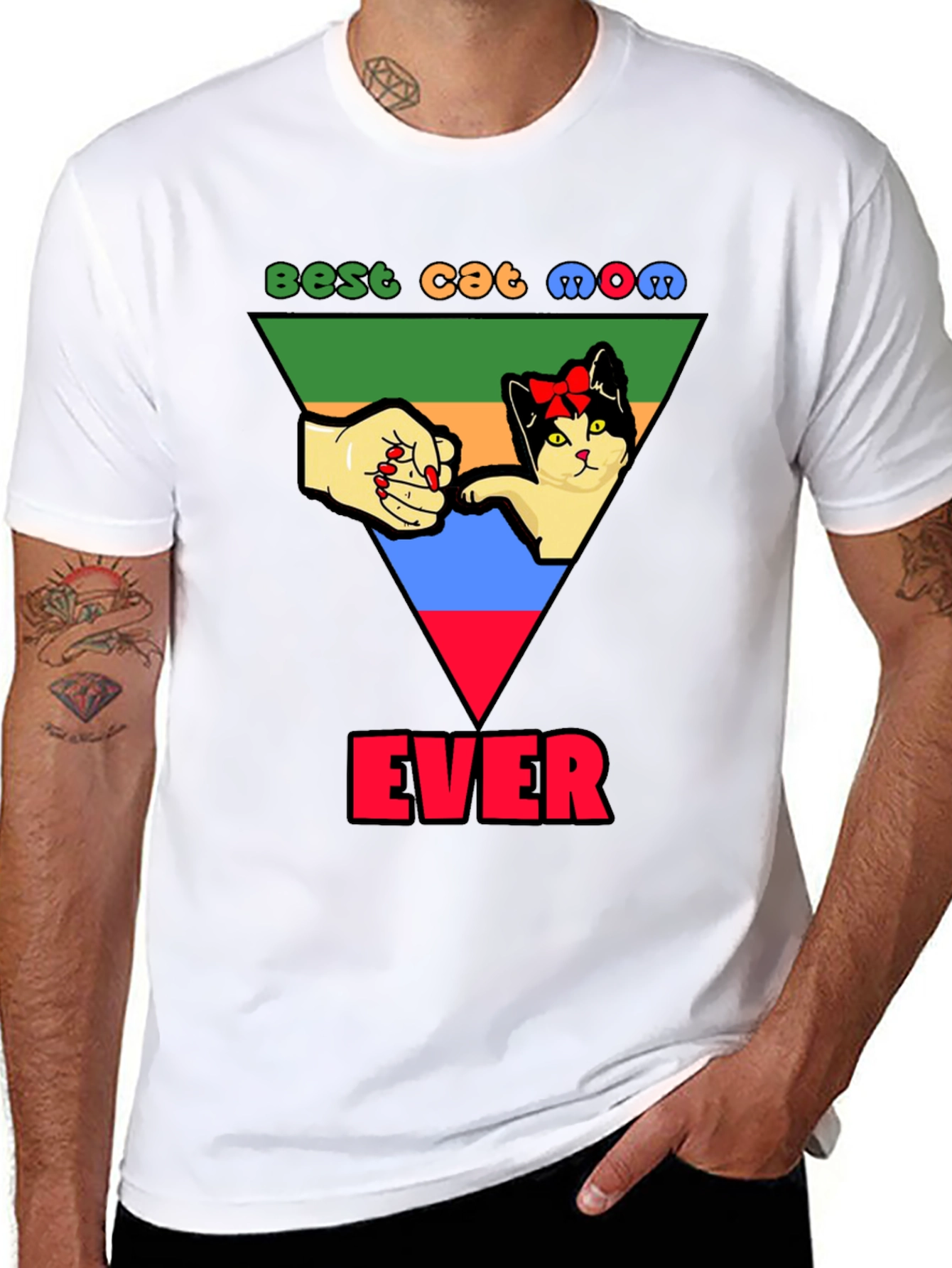 Best Cat Mom Ever T-Shirt