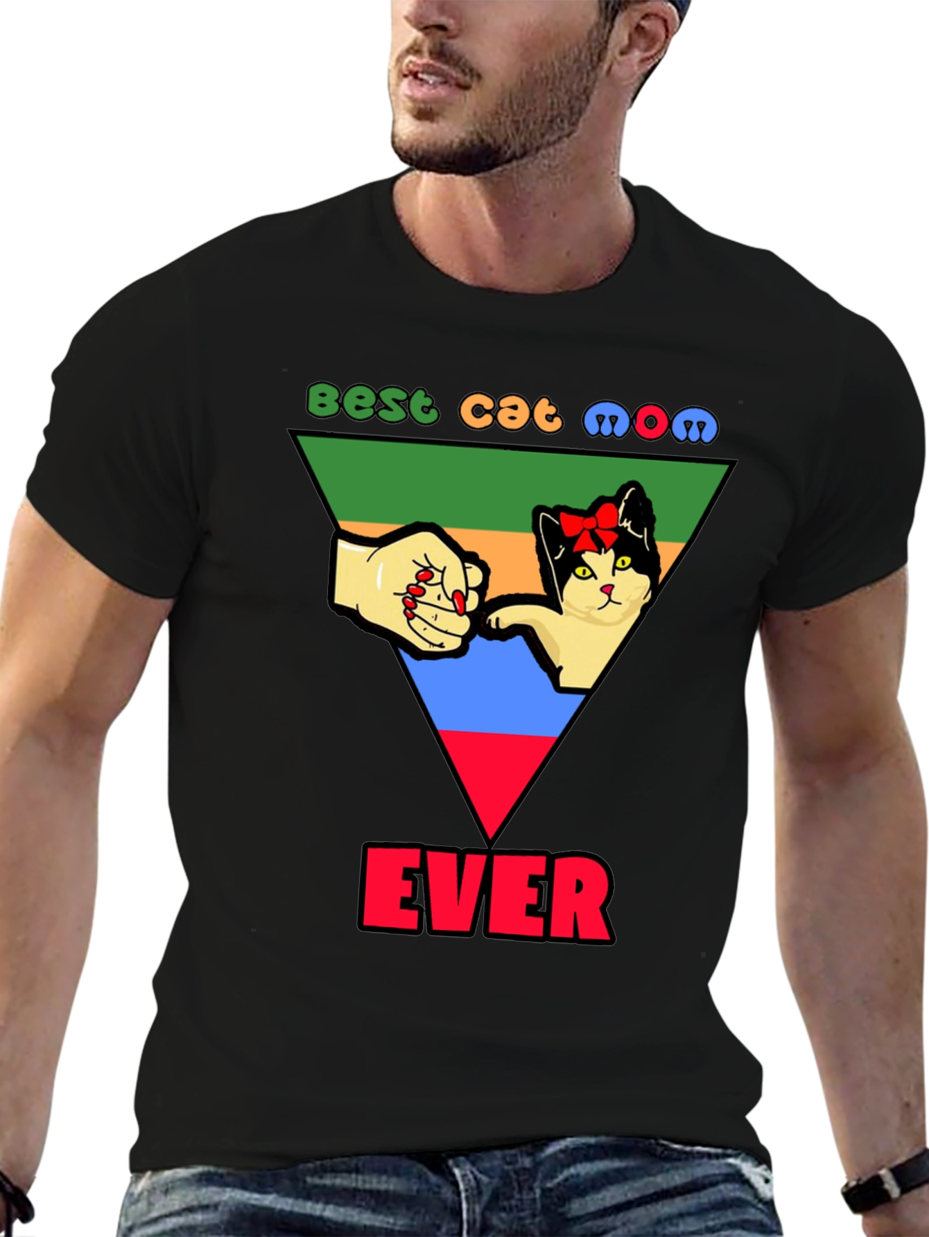 Best Cat Mom Ever T-Shirt