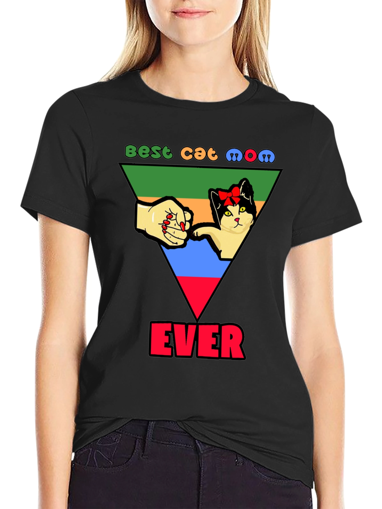 Best Cat Mom Ever T-Shirt