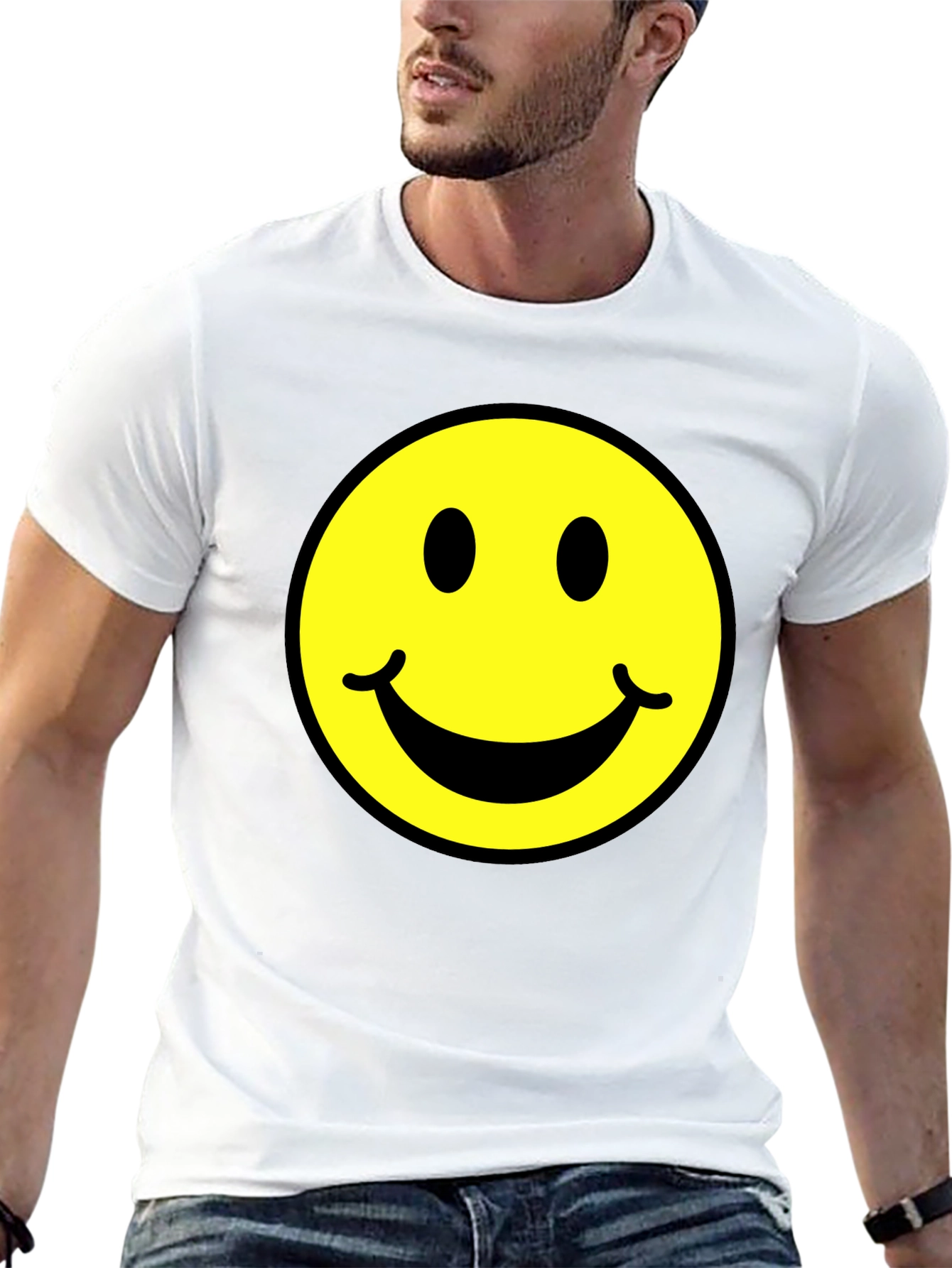 Classic Smiley Face Graphic Tee