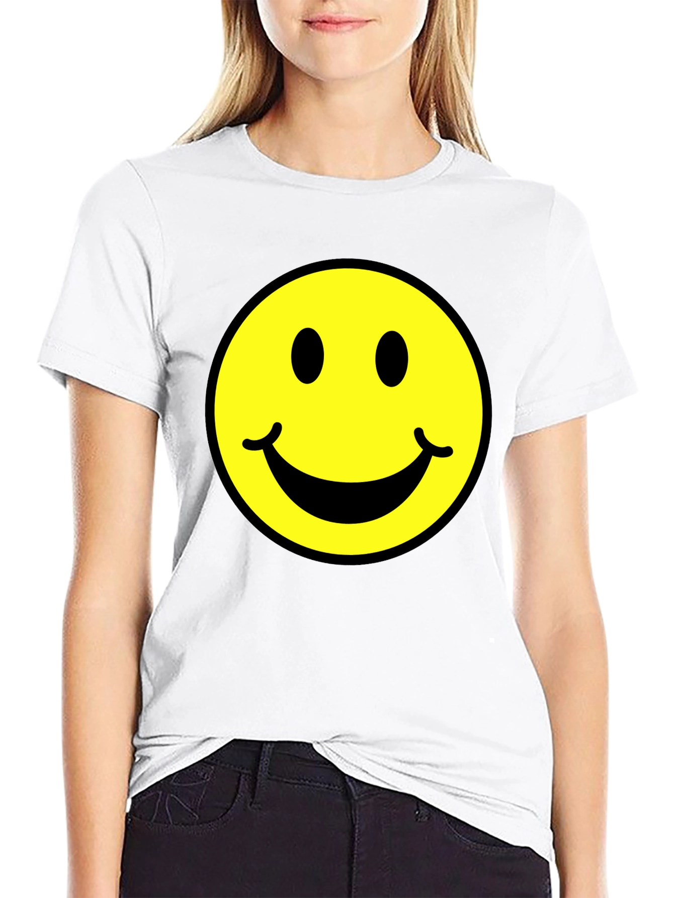 Classic Smiley Face Graphic Tee