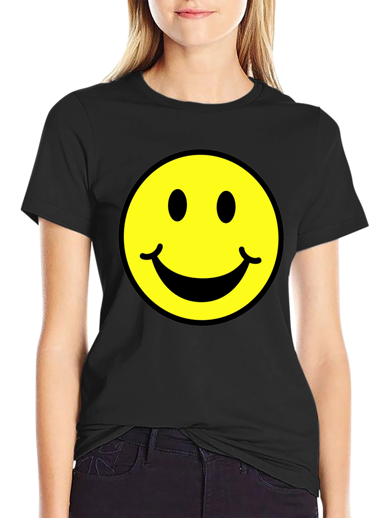 Classic Smiley Face Graphic Tee