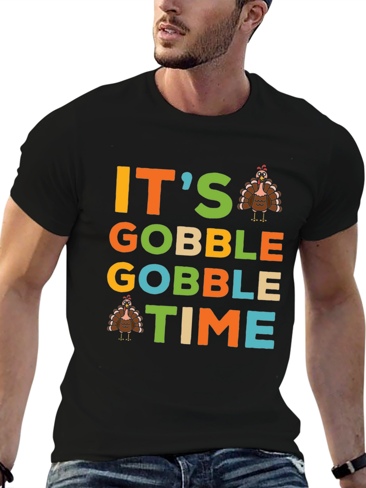 Its Gobble Gobble Time Thanksgiving T-Shirt