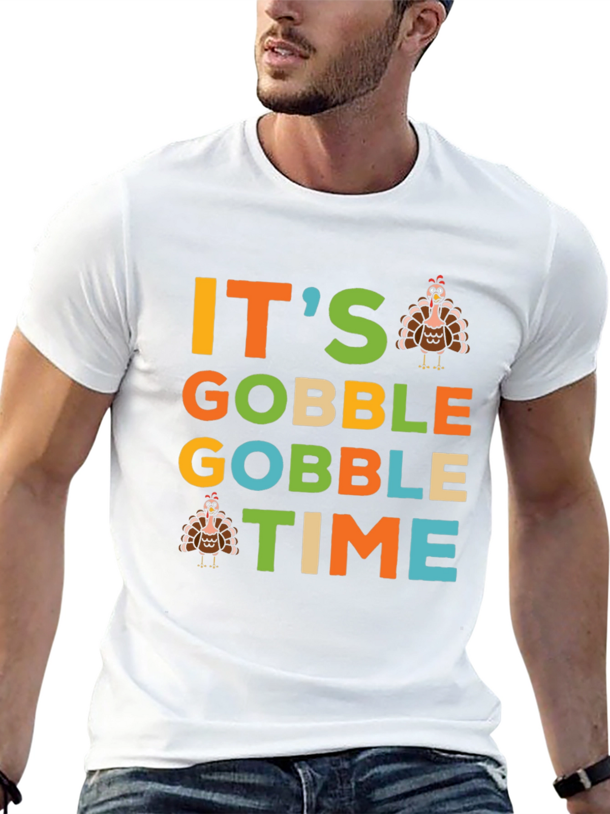 Its Gobble Gobble Time Thanksgiving T-Shirt