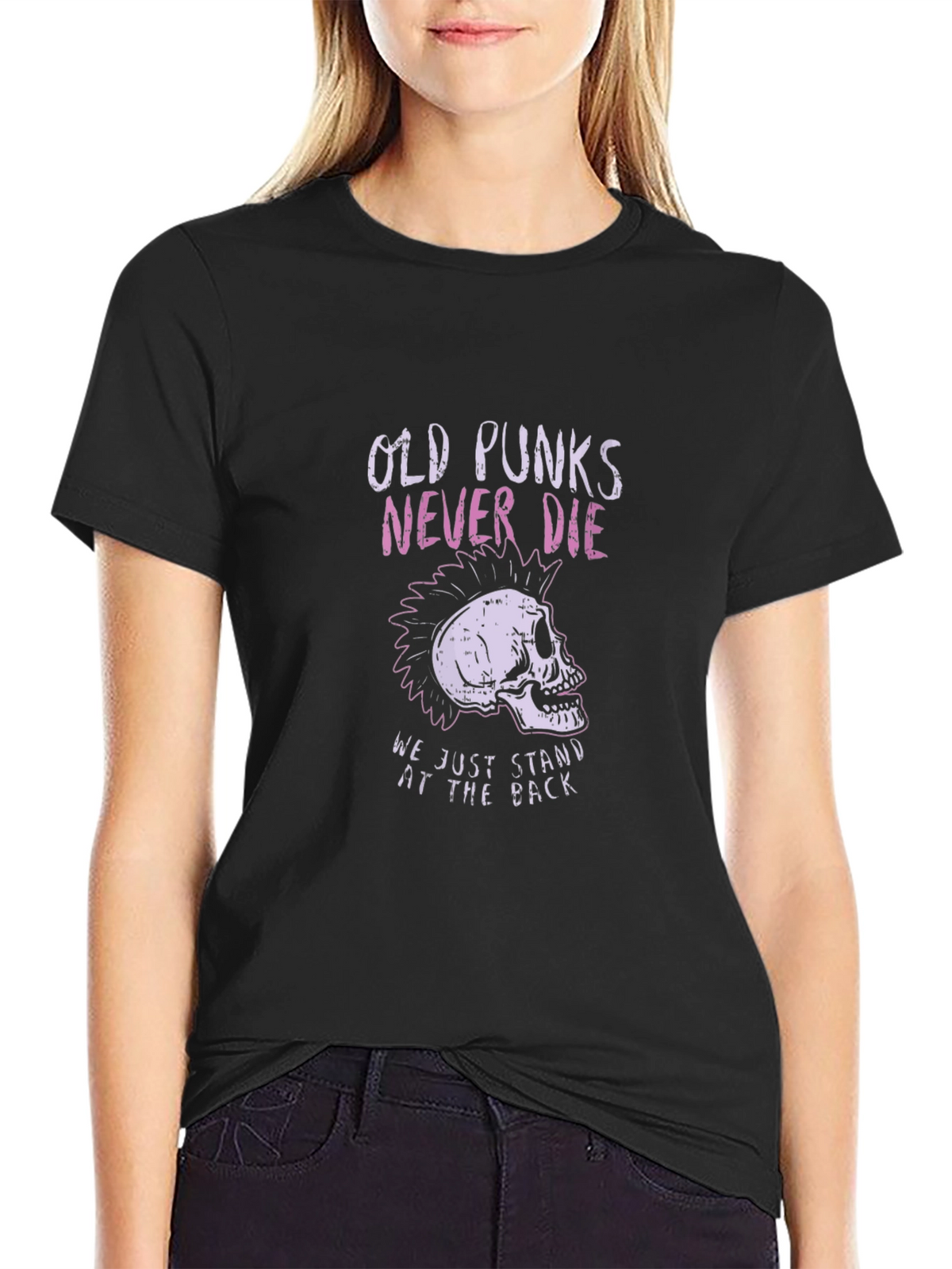 Old Punks Never Die Graphic Tee