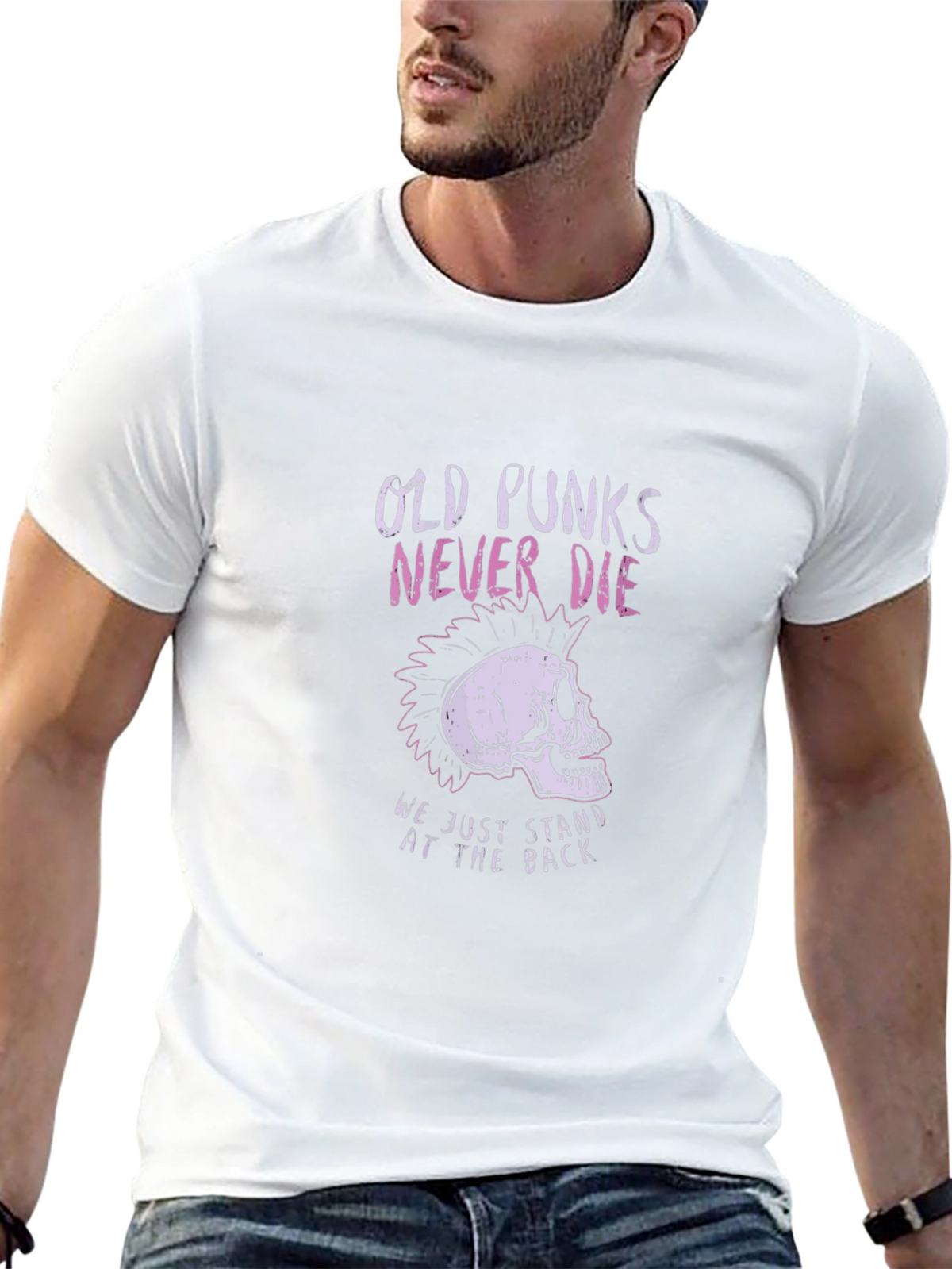Old Punks Never Die Graphic Tee
