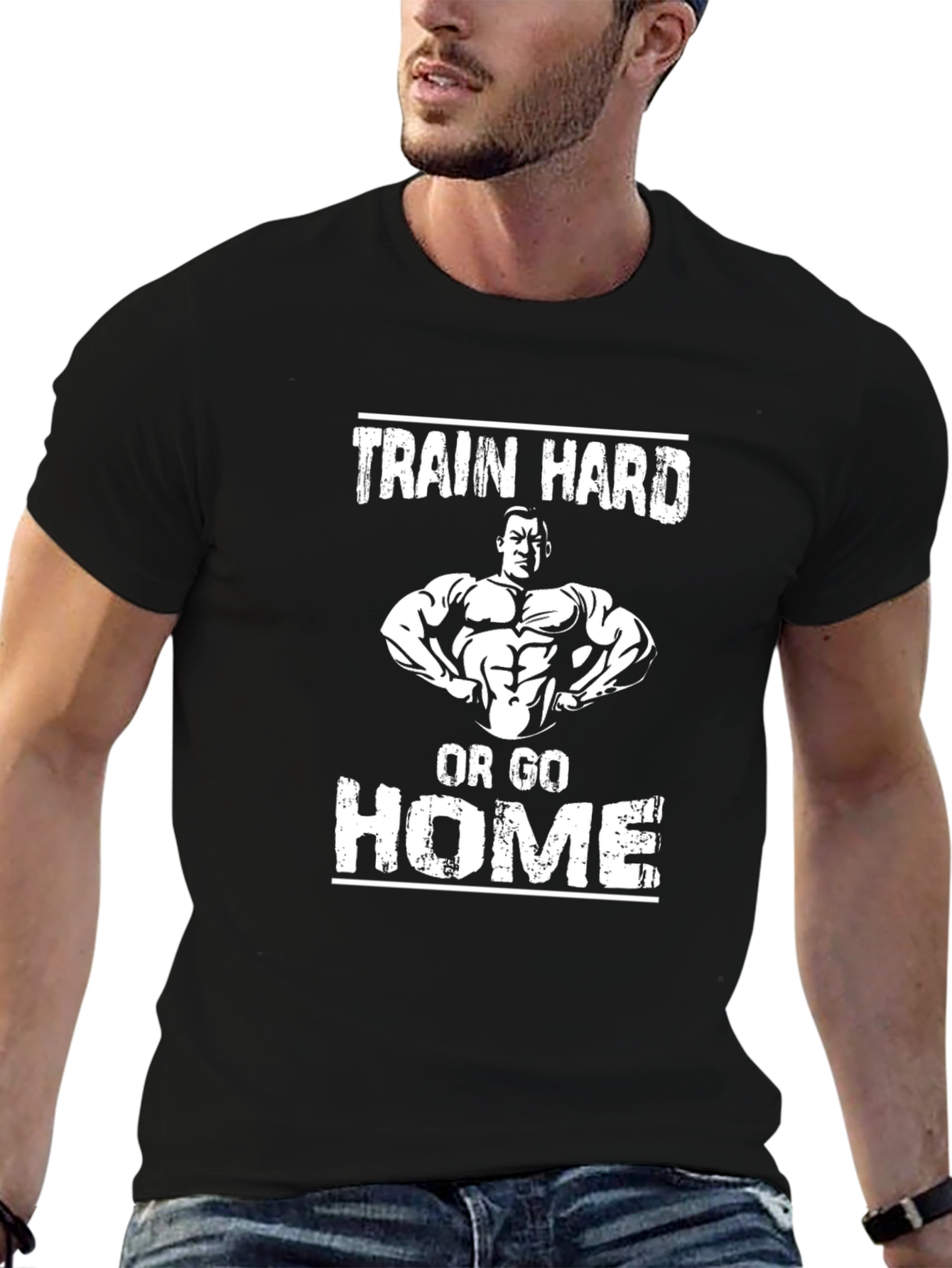 Train Hard or Go Home Graphic Tee