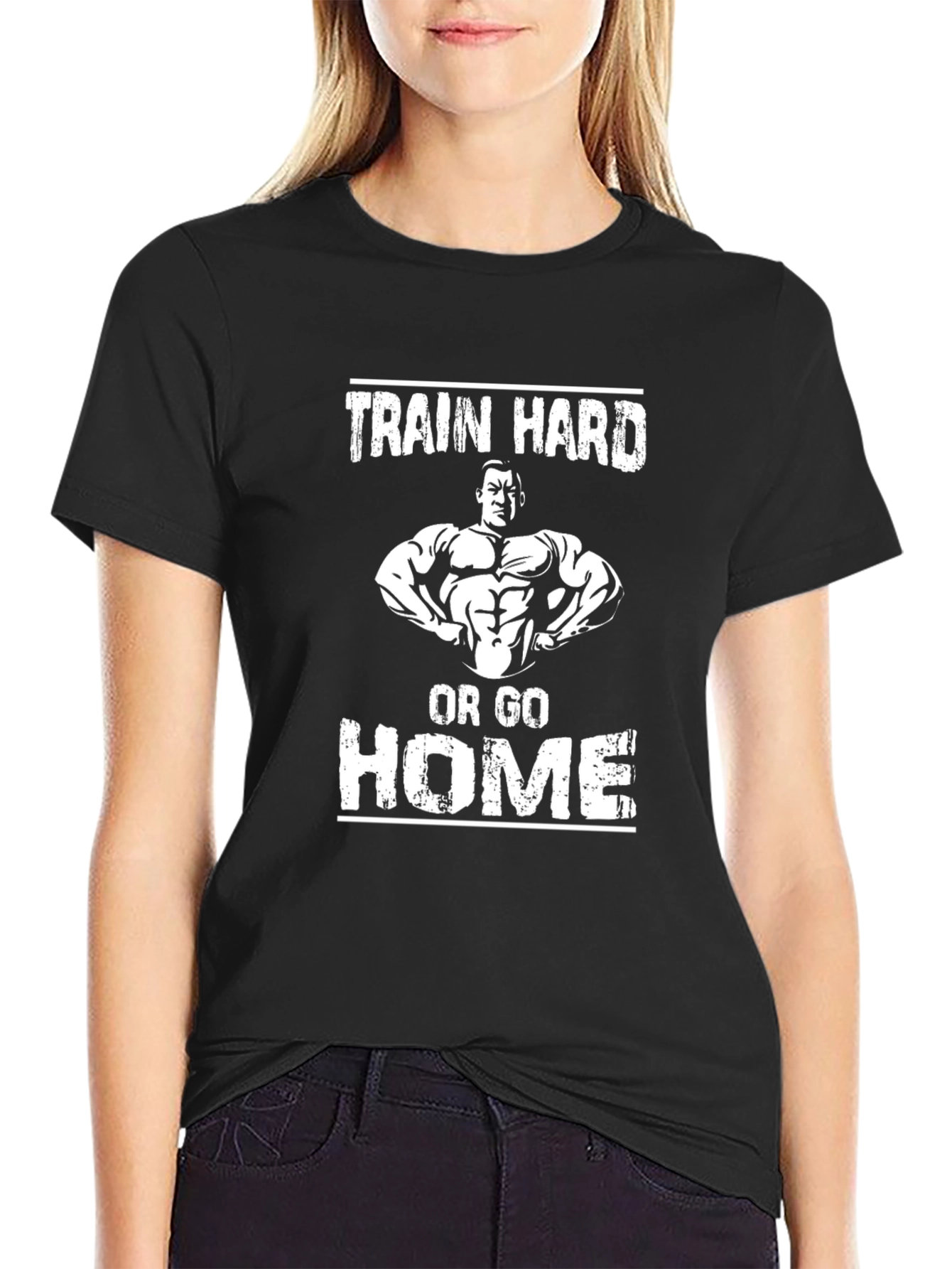 Train Hard or Go Home Graphic Tee