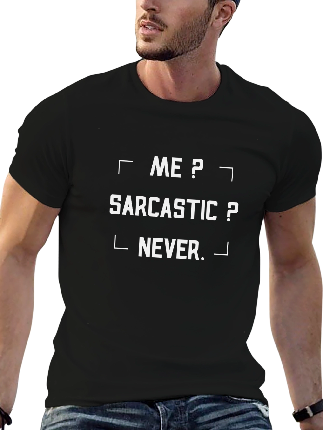 Sarcastic Never Funny Graphic T-Shirt