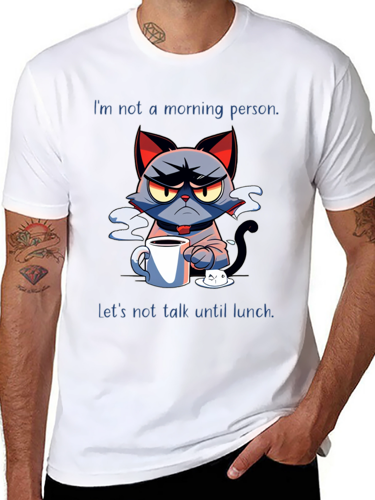Grumpy Cat Morning Person T-Shirt
