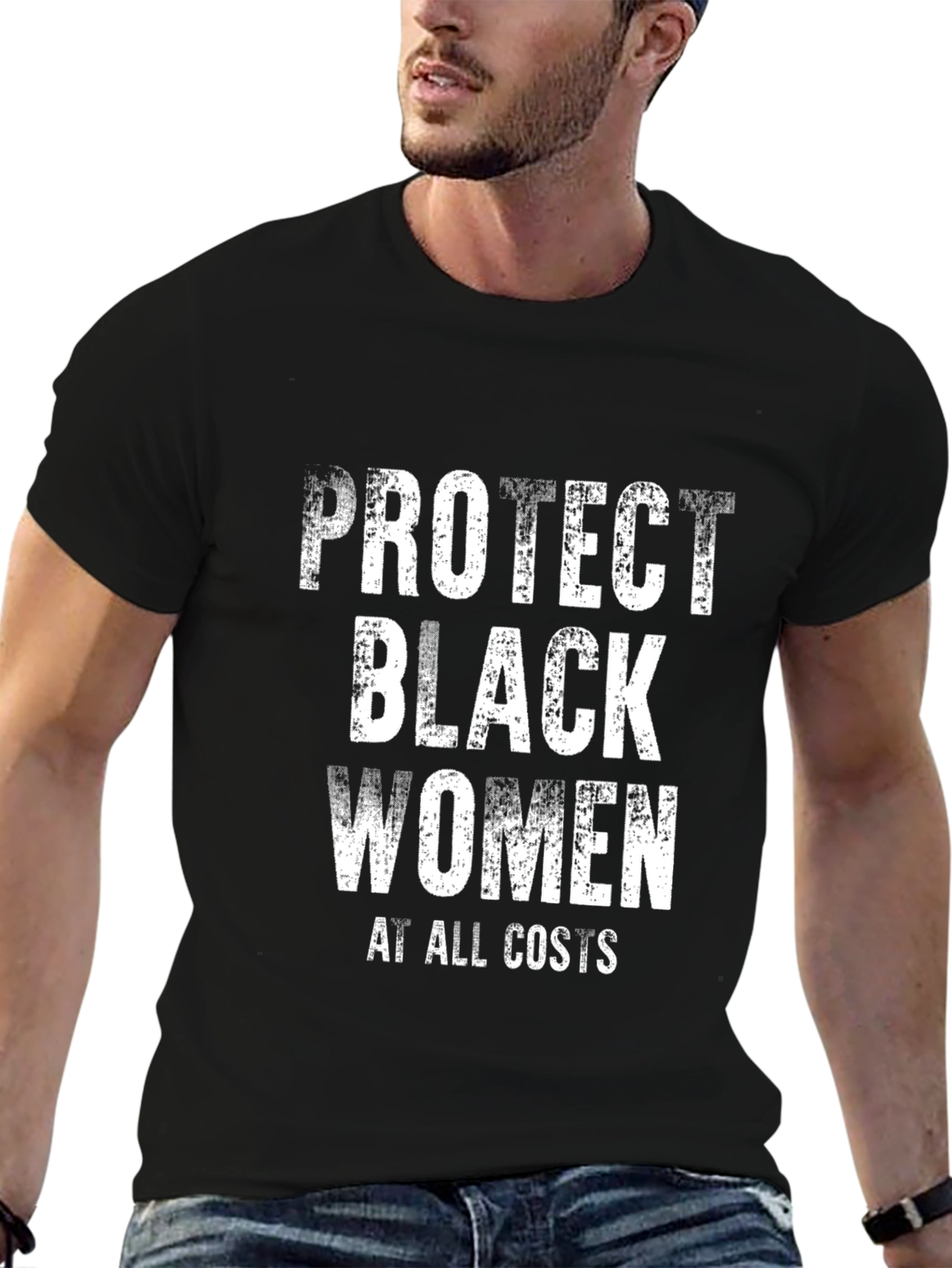Protect Black Women T-Shirt - Stylish Activism
