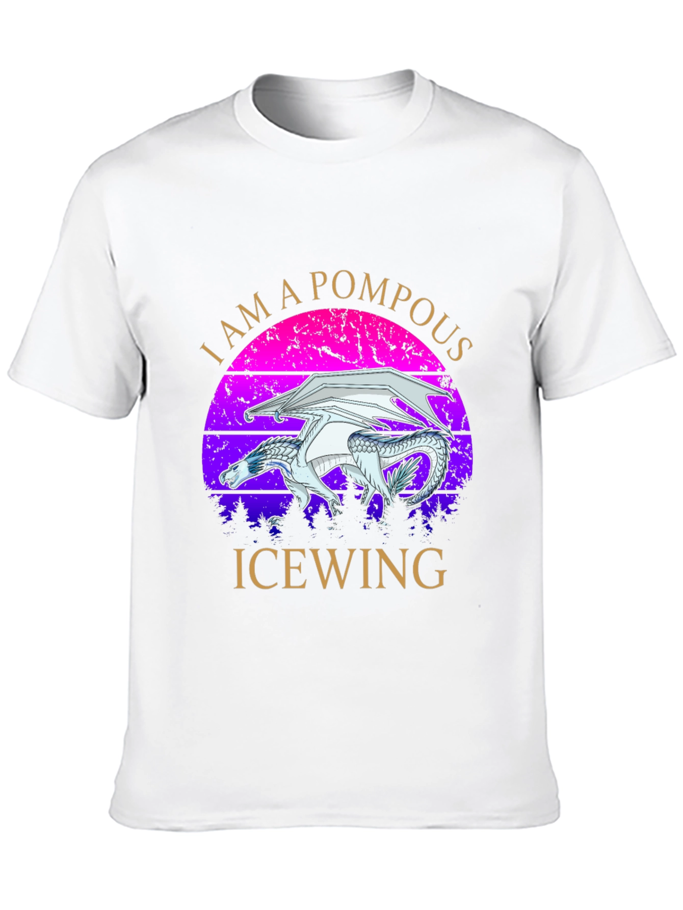 Pompous Icewing Dragon Graphic Tee