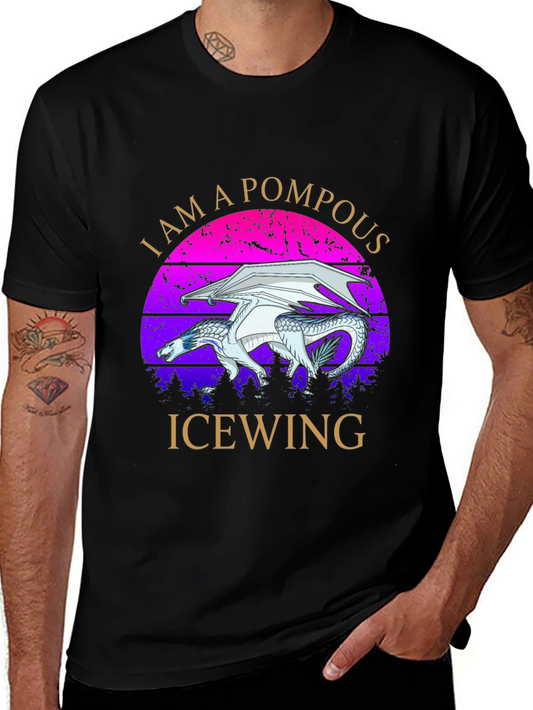 Pompous Icewing Dragon Graphic Tee