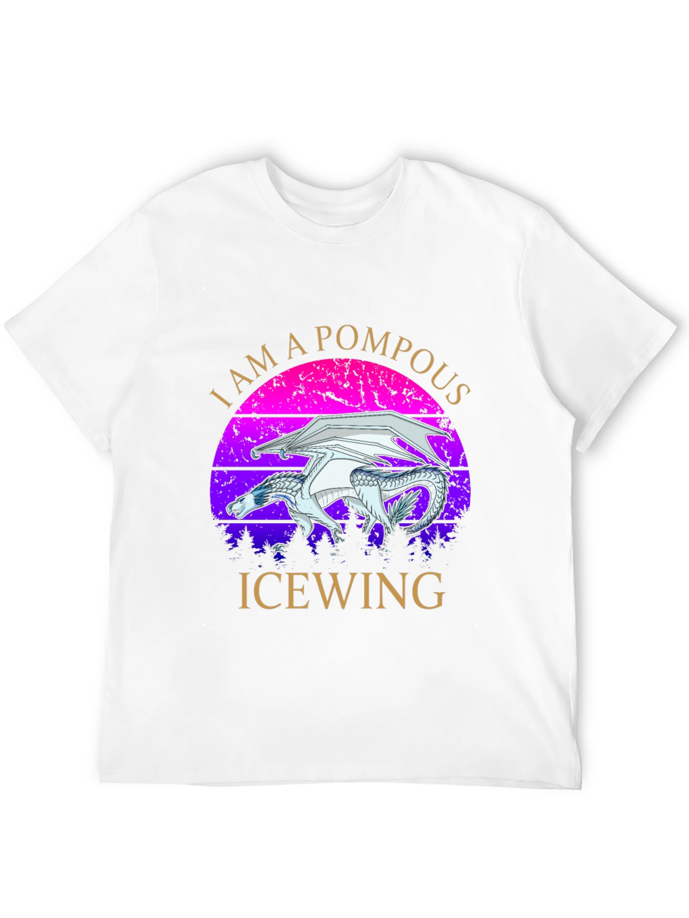 Pompous Icewing Dragon Graphic Tee