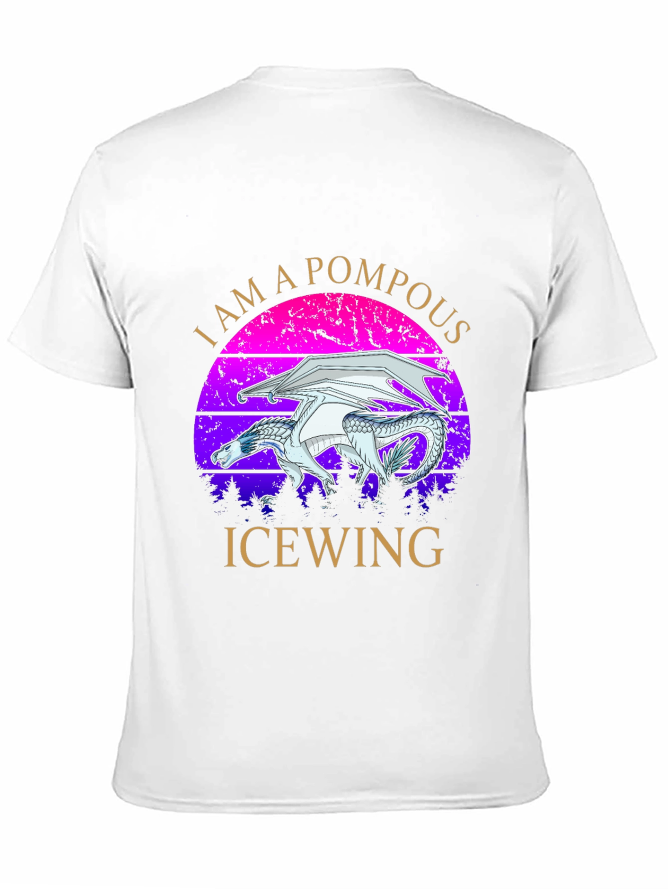 Pompous Icewing Dragon Graphic Tee