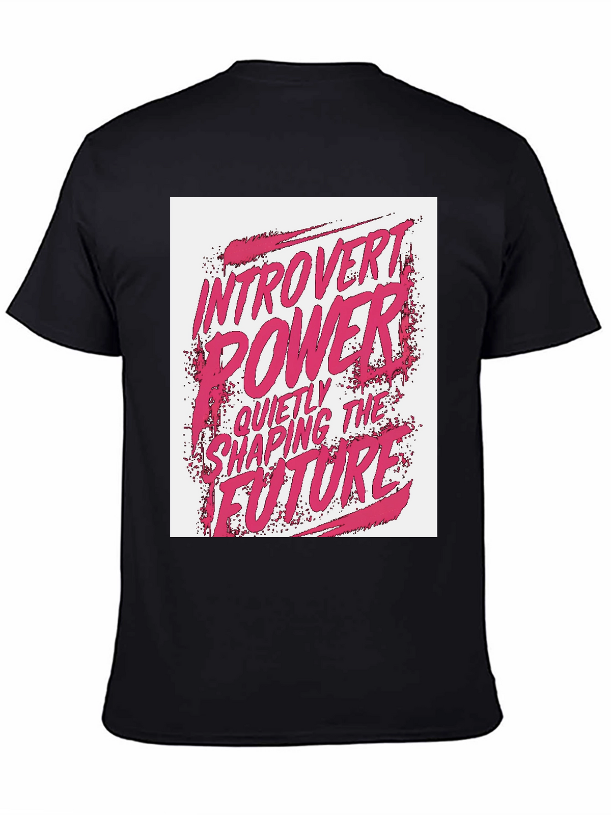 Introvert Power Graphic Tee - Shaping The Future