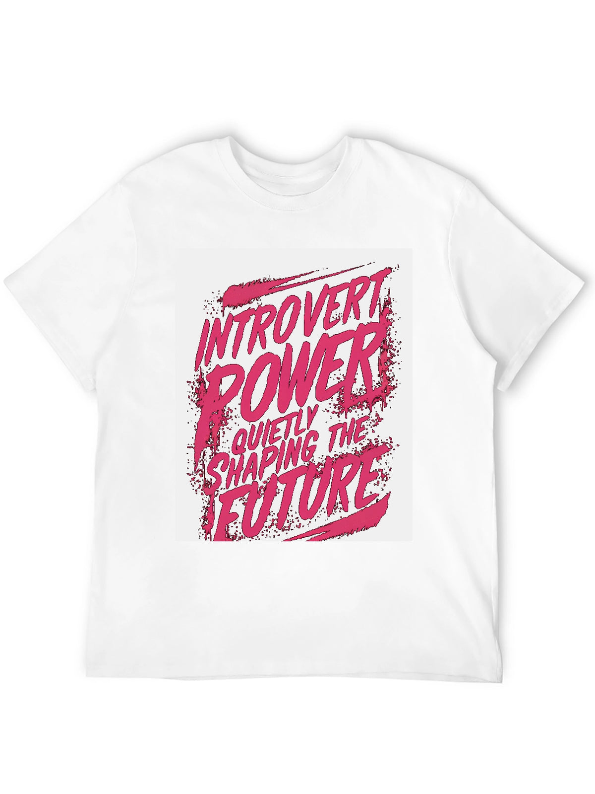 Introvert Power Graphic Tee - Shaping The Future