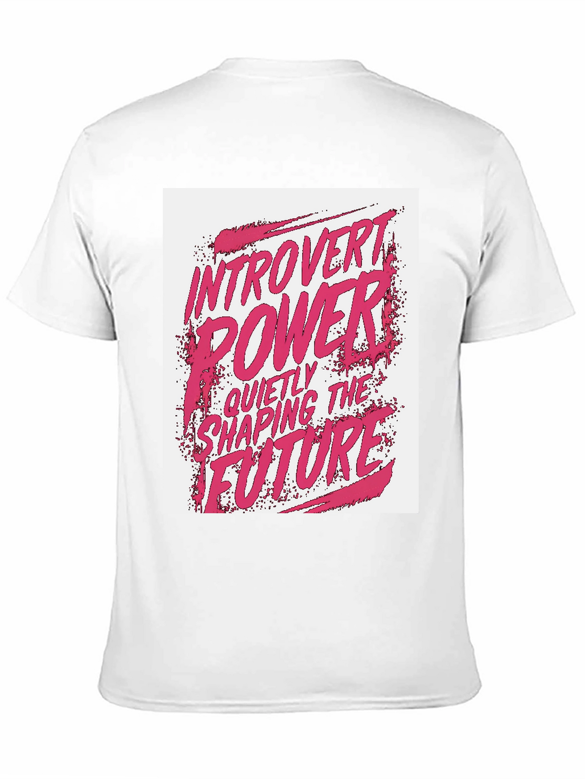 Introvert Power Graphic Tee - Shaping The Future