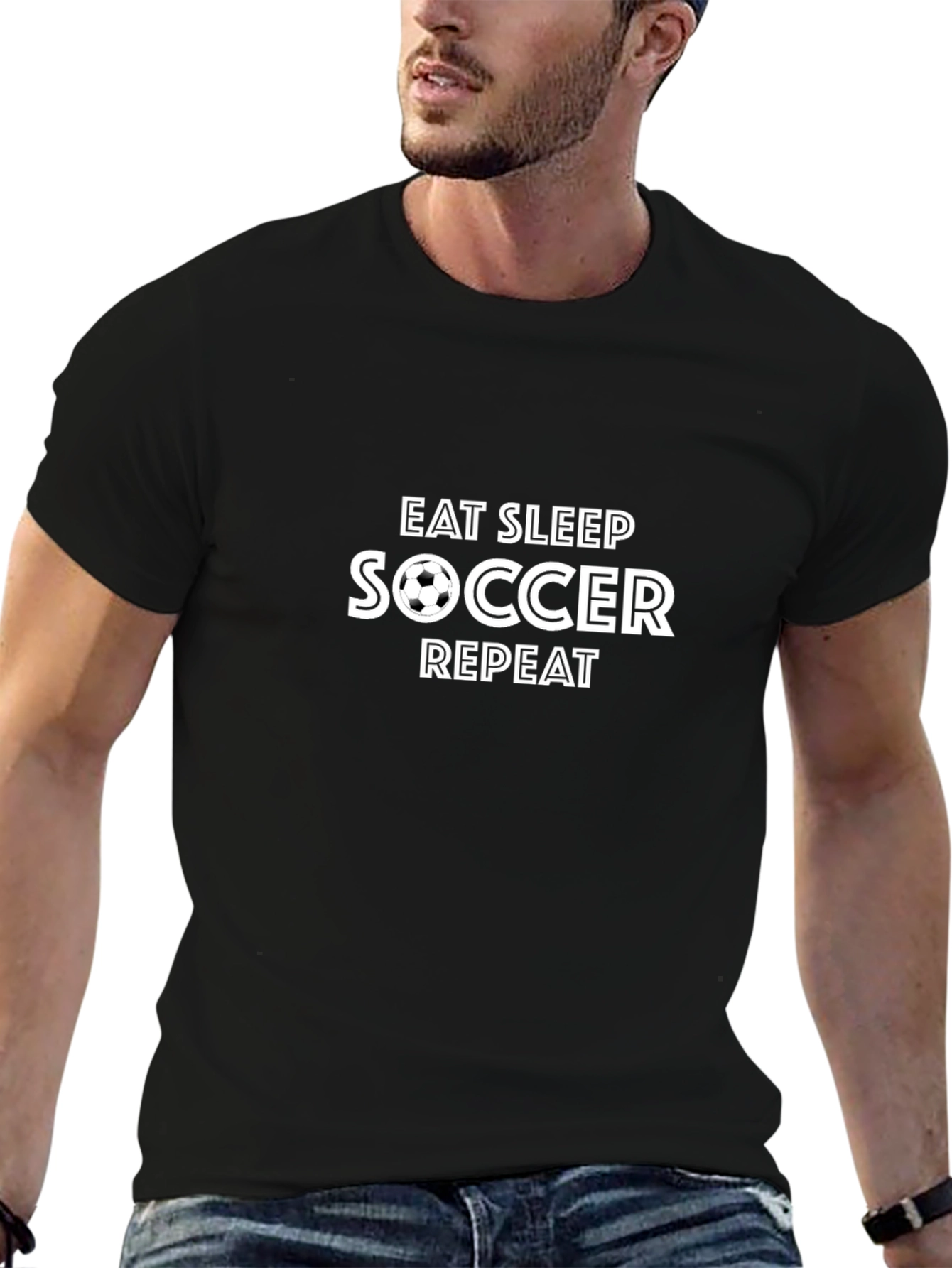 Eat Sleep Soccer Repeat T-Shirt