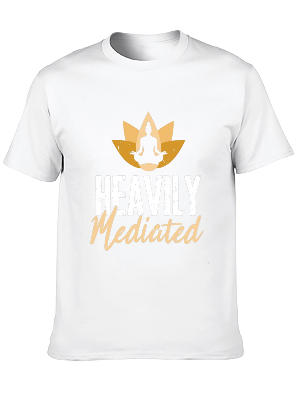Heavily Mediated Yoga T-Shirt