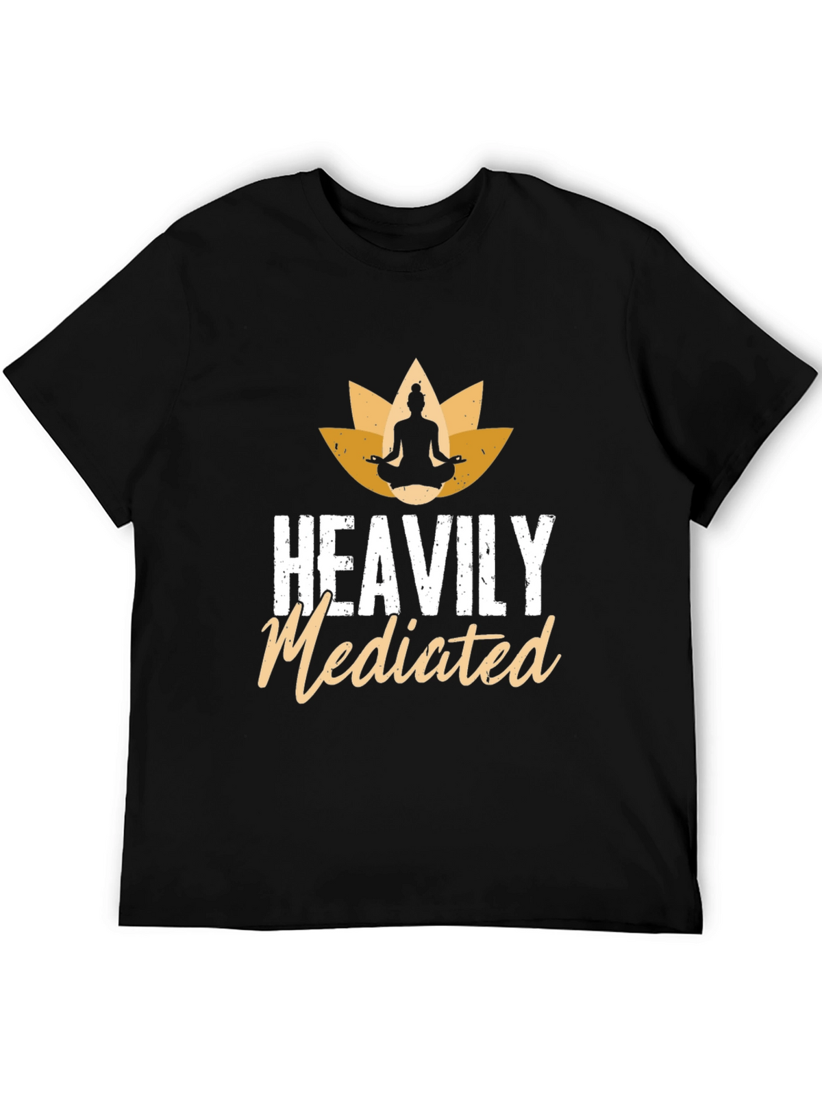 Heavily Mediated Yoga T-Shirt