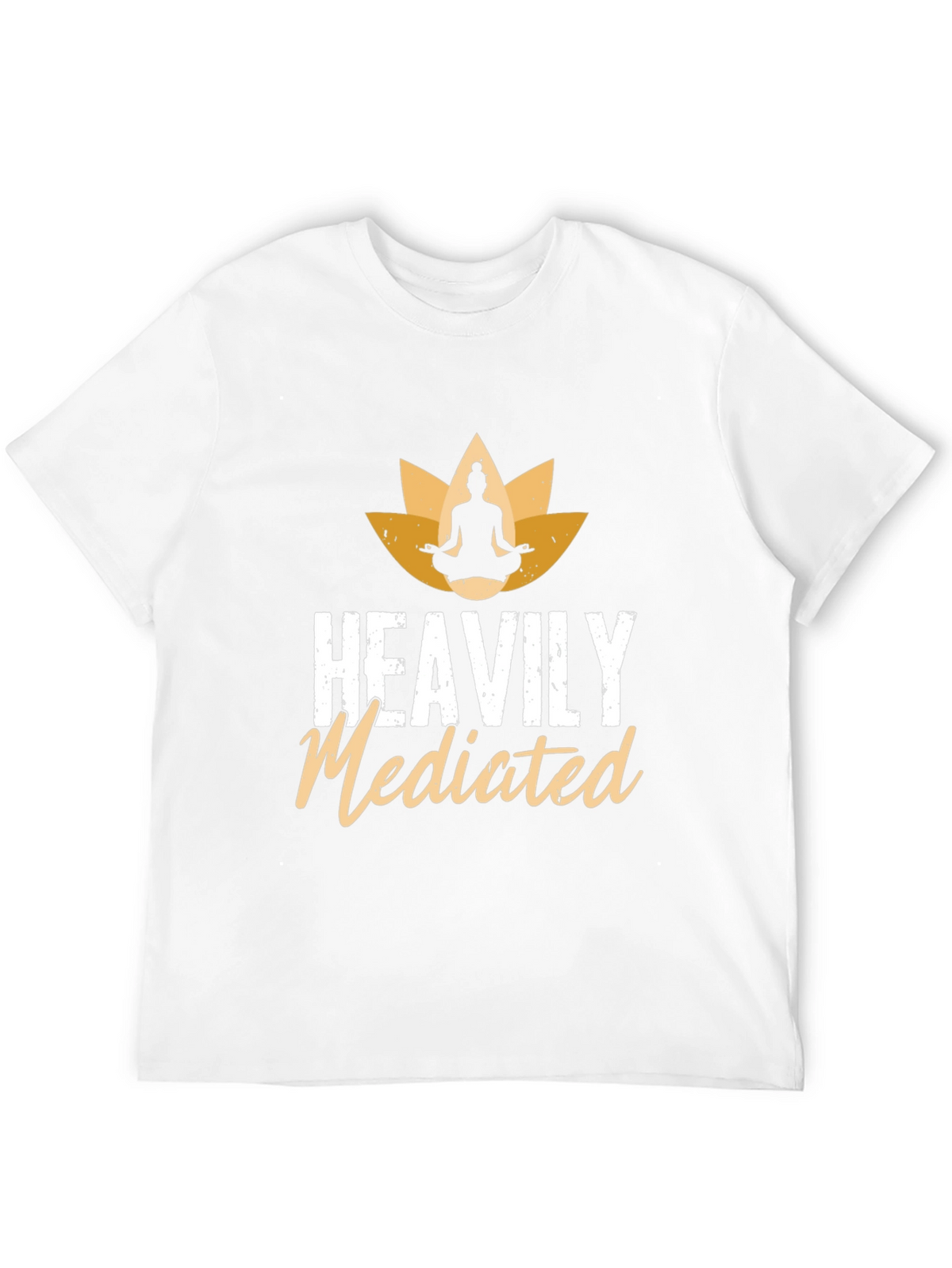 Heavily Mediated Yoga T-Shirt