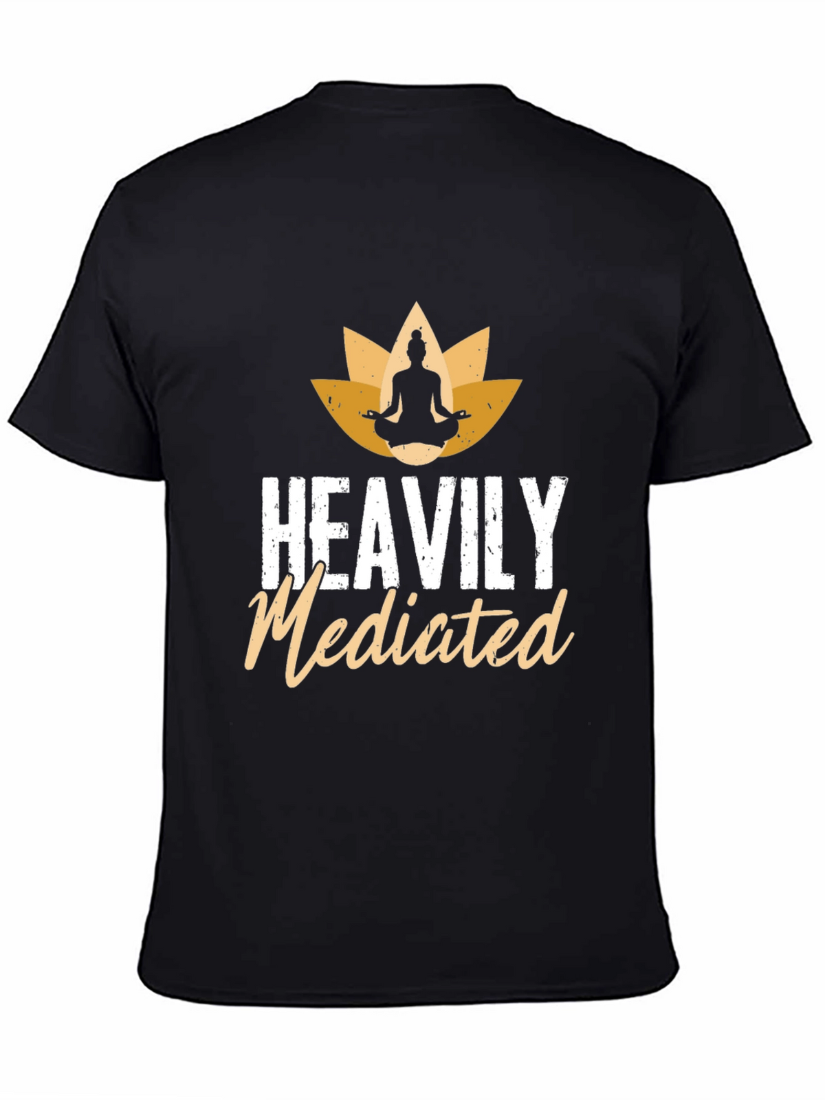 Heavily Mediated Yoga T-Shirt