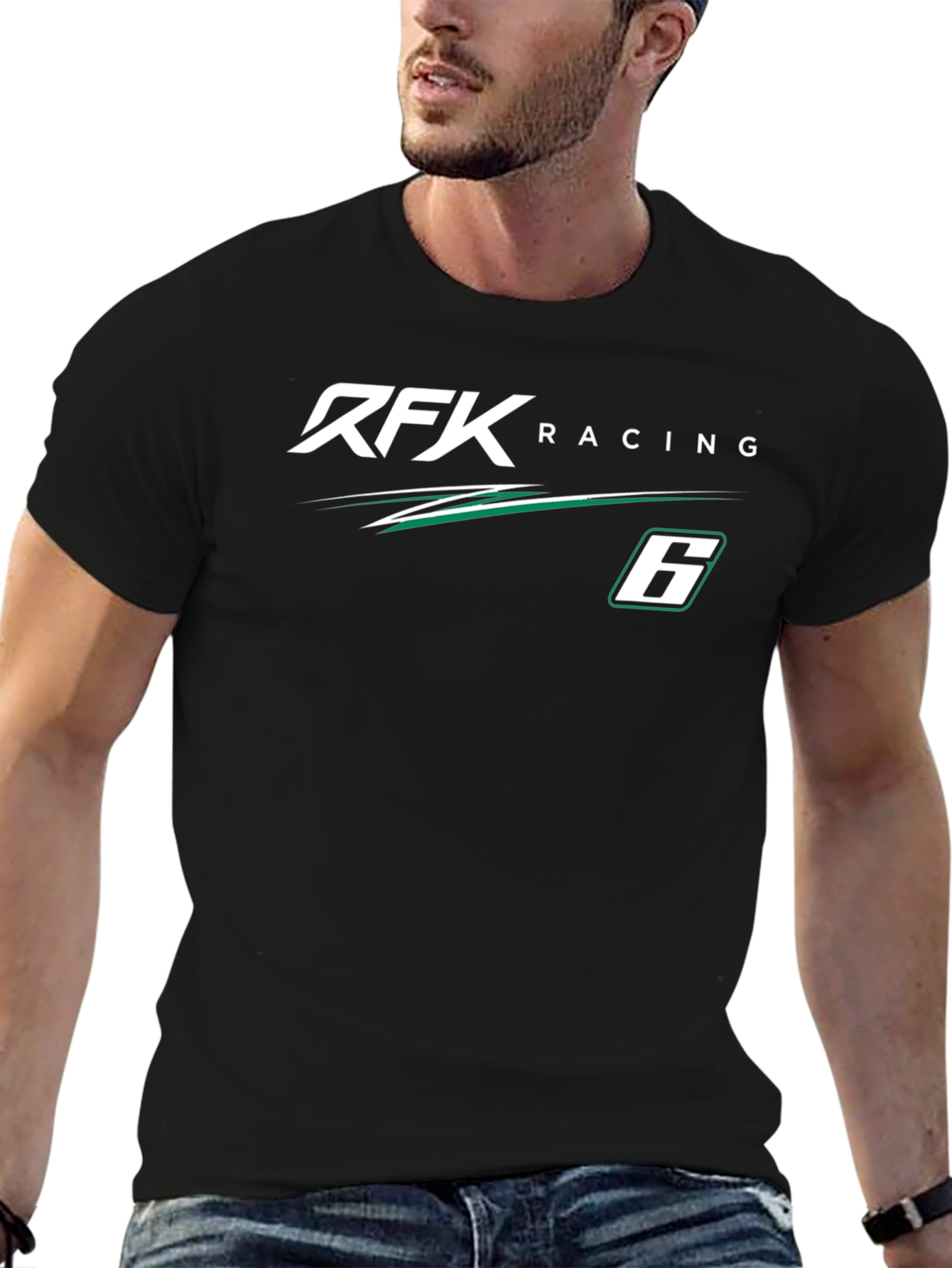 RFK Racing #6 Black T-Shirt