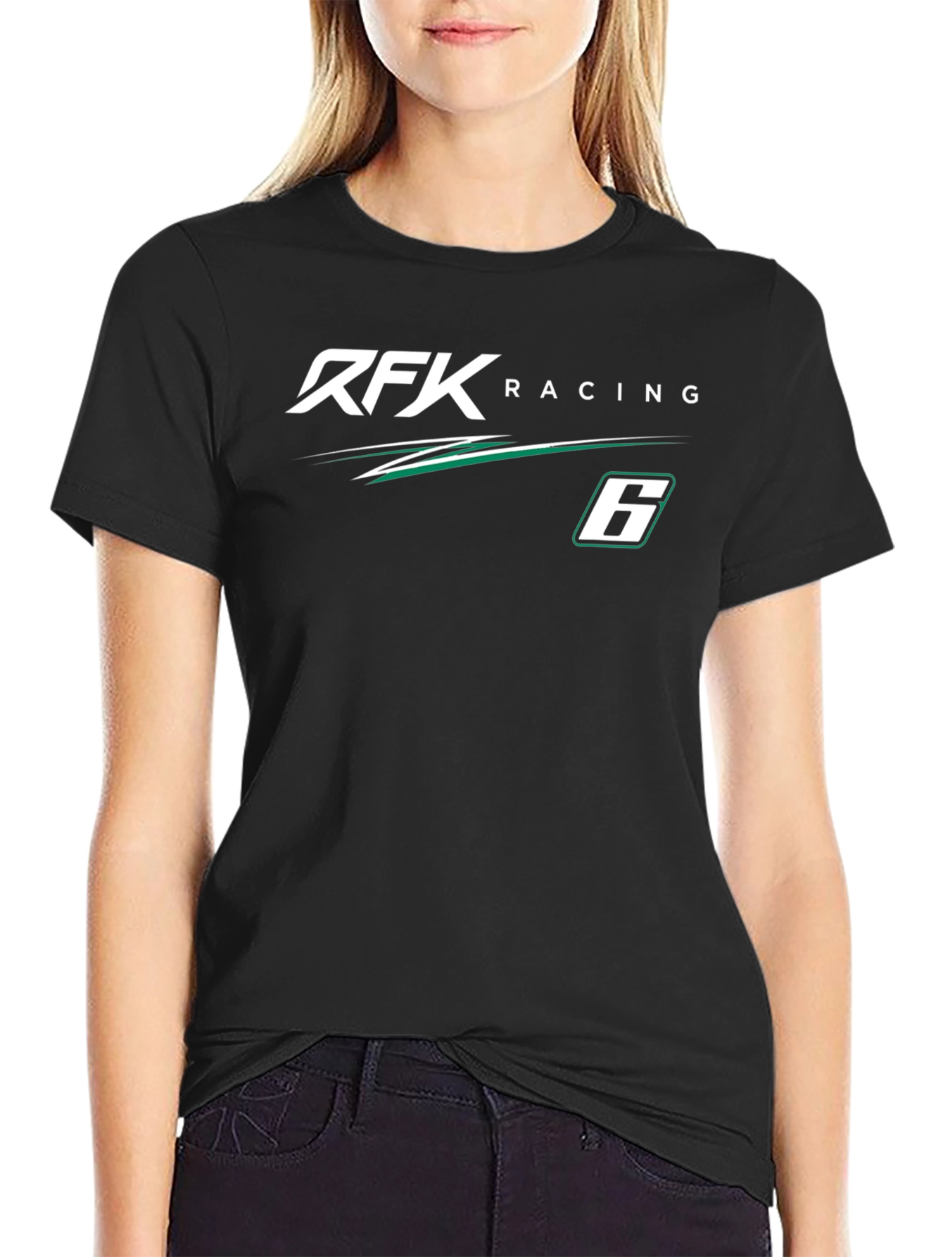 RFK Racing #6 Black T-Shirt