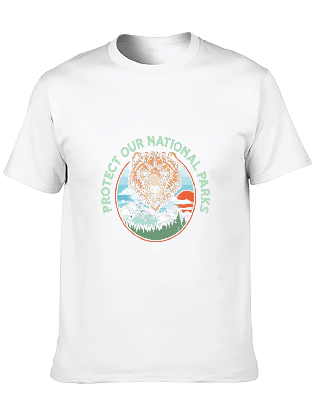 Protect Our National Parks Bear Graphic T-Shirt