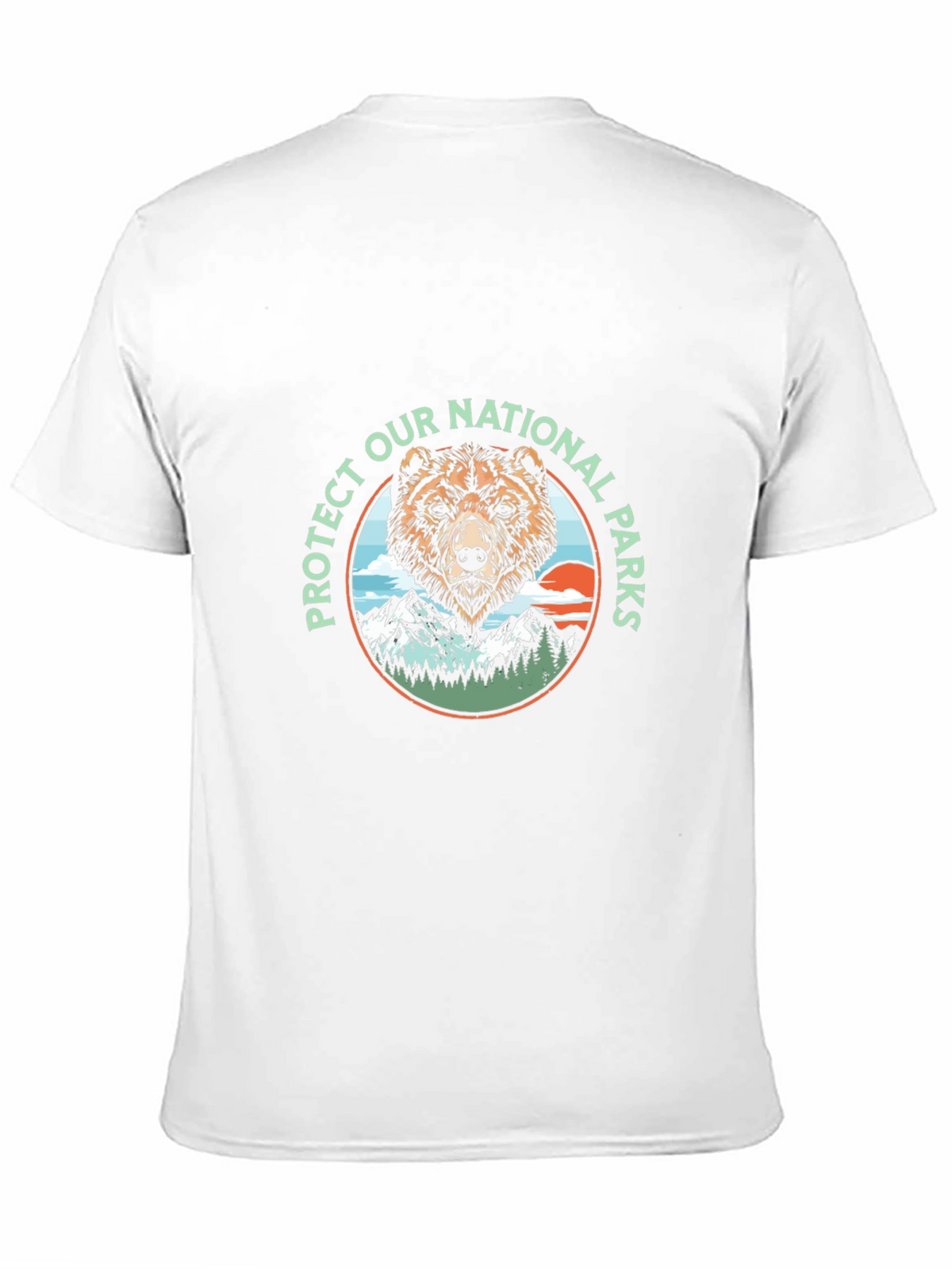 Protect Our National Parks Bear Graphic T-Shirt