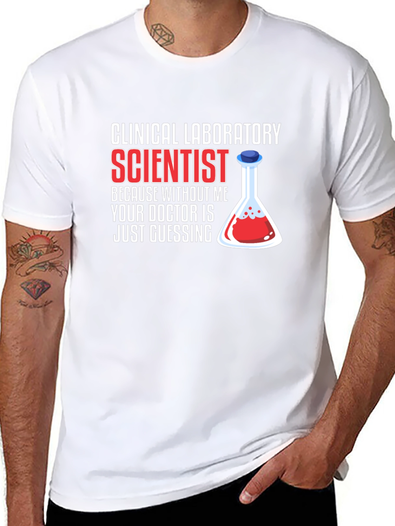 Clinical Lab Scientist T-Shirt - Doctor Guessing