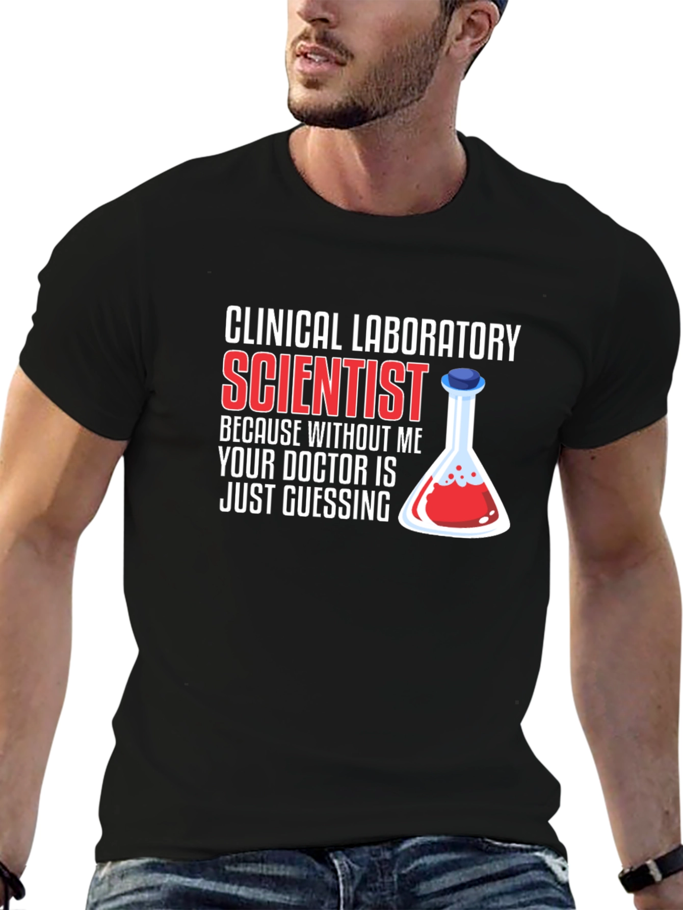 Clinical Lab Scientist T-Shirt - Doctor Guessing