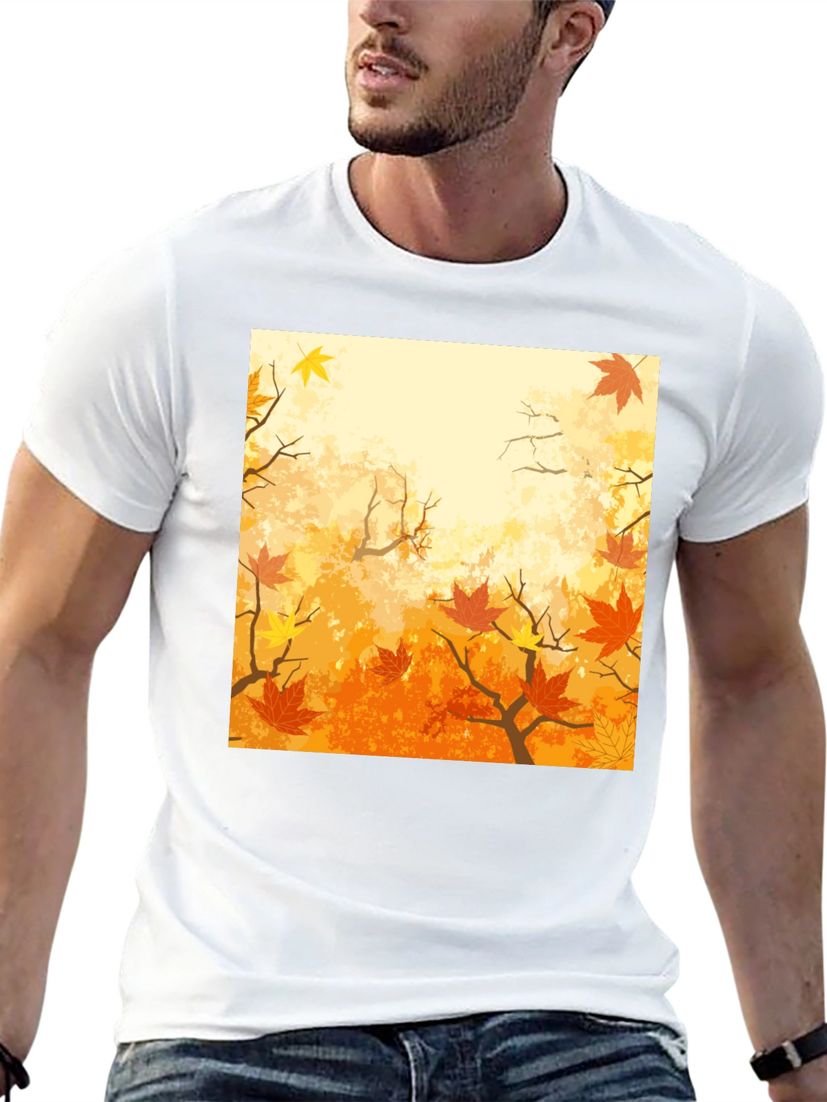 Autumn Leaves Graphic T-Shirt