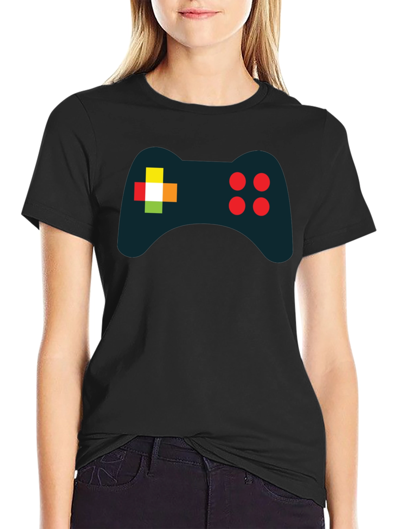 Gamer Style Black Tee