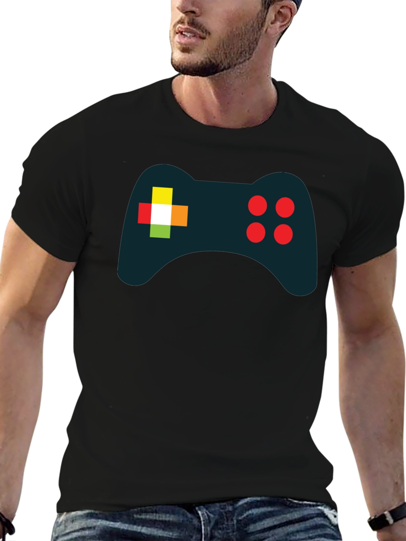 Gamer Style Black Tee