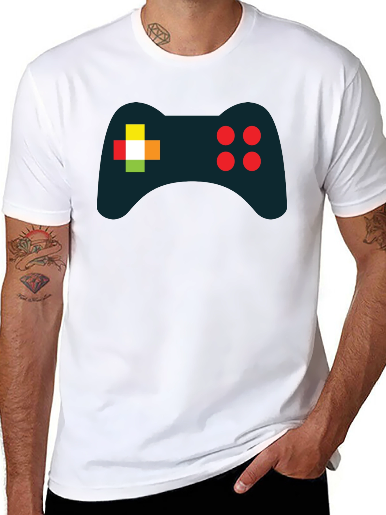 Gamer Style Black Tee