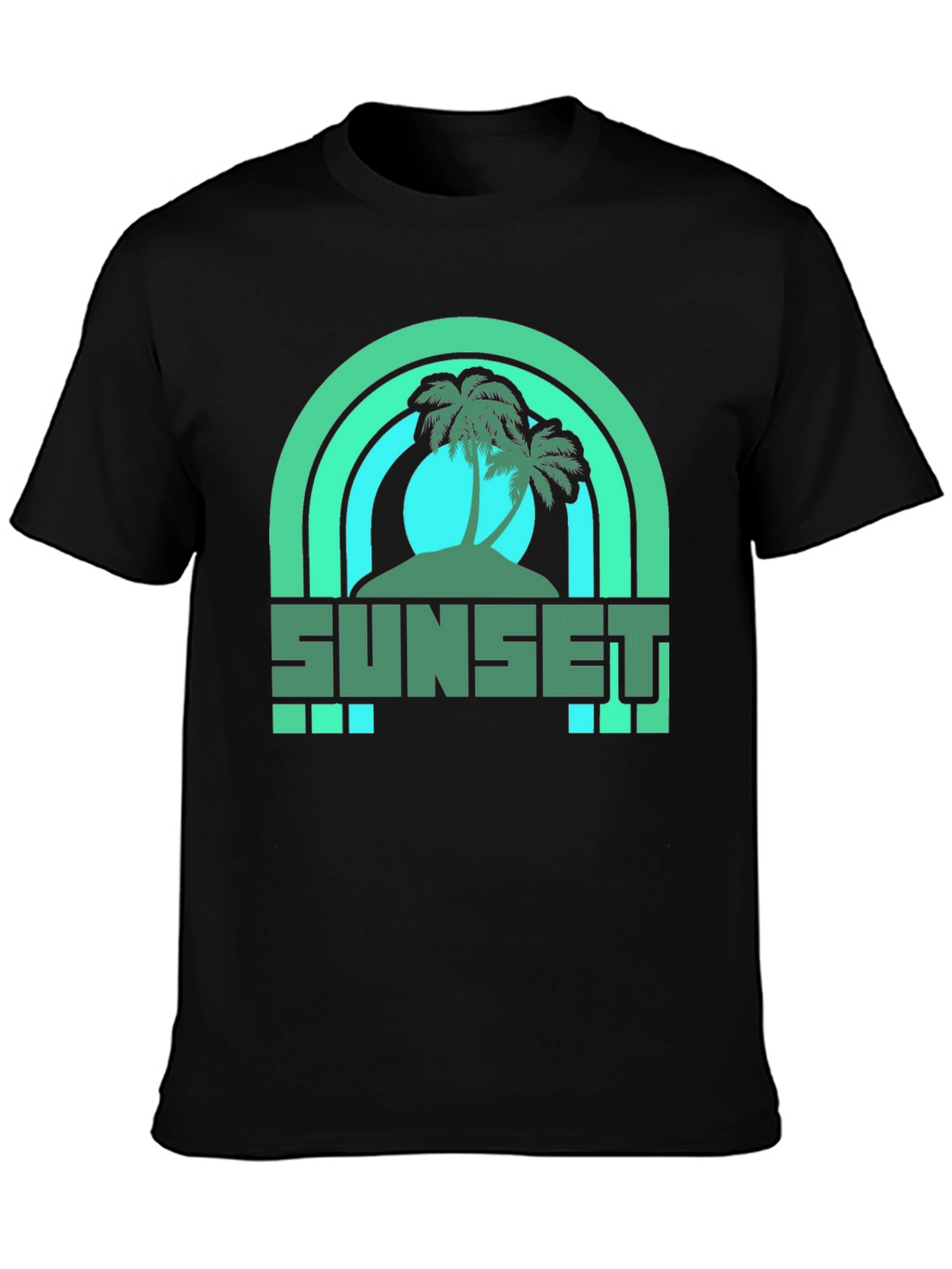 Sunset Palm Graphic Tee