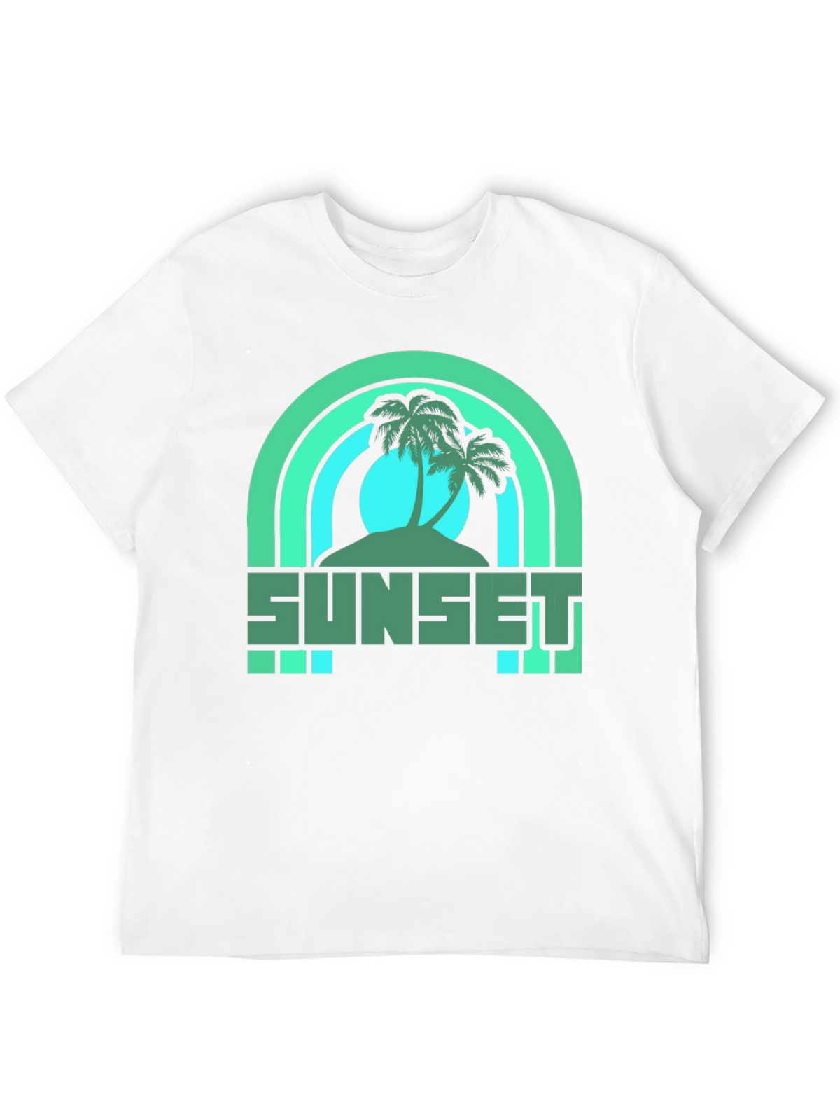 Sunset Palm Graphic Tee