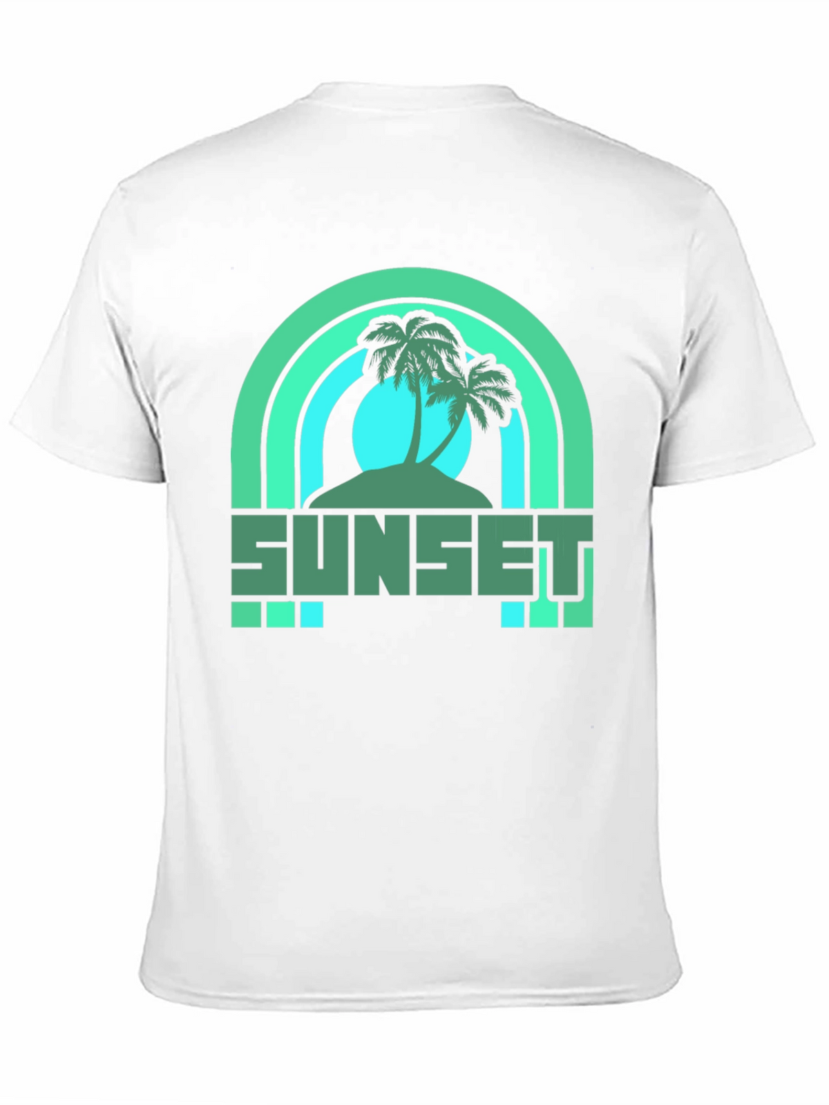 Sunset Palm Graphic Tee