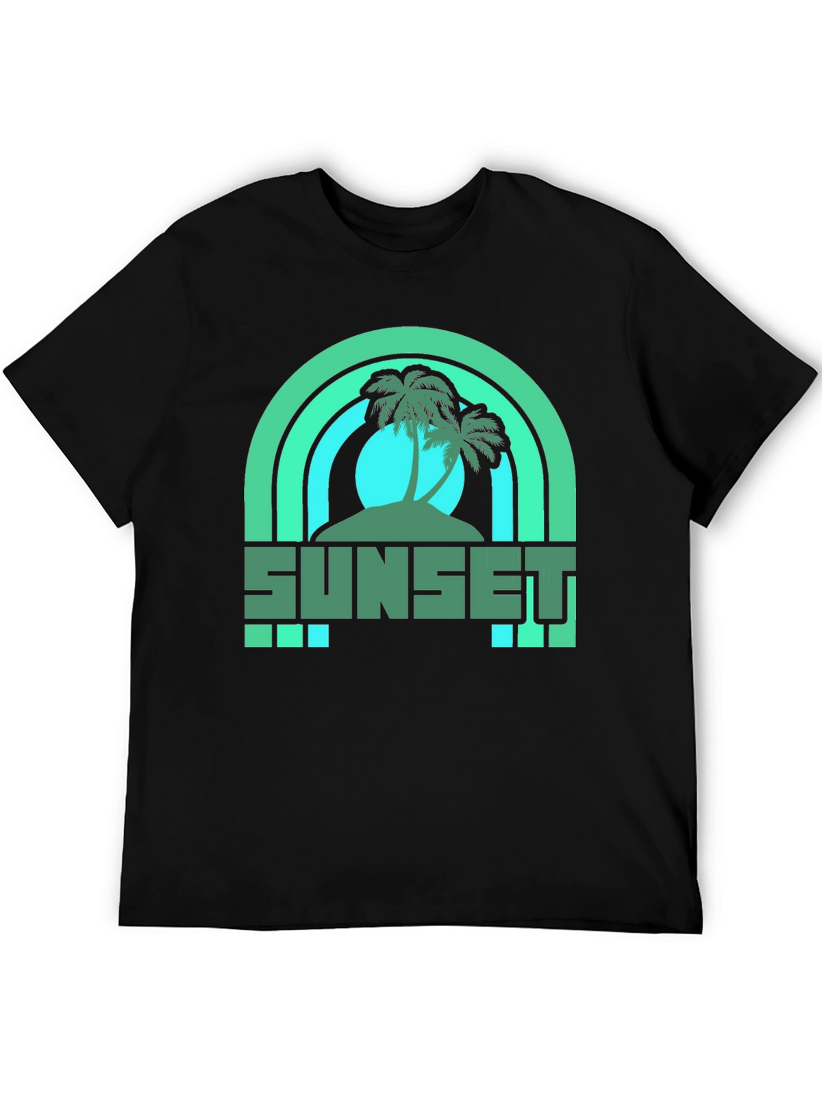Sunset Palm Graphic Tee