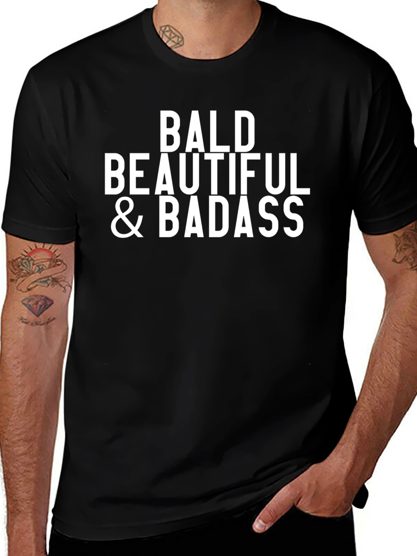 Bald Beautiful & Badass T-Shirt