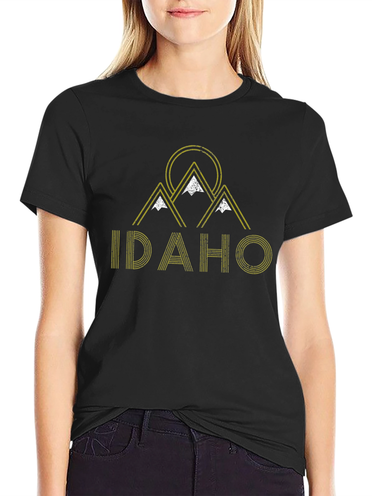 Idaho Mountain Graphic T-Shirt