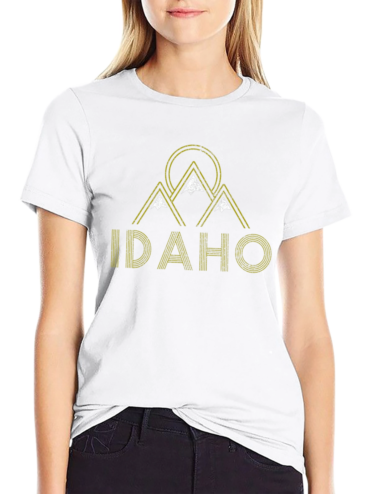 Idaho Mountain Graphic T-Shirt